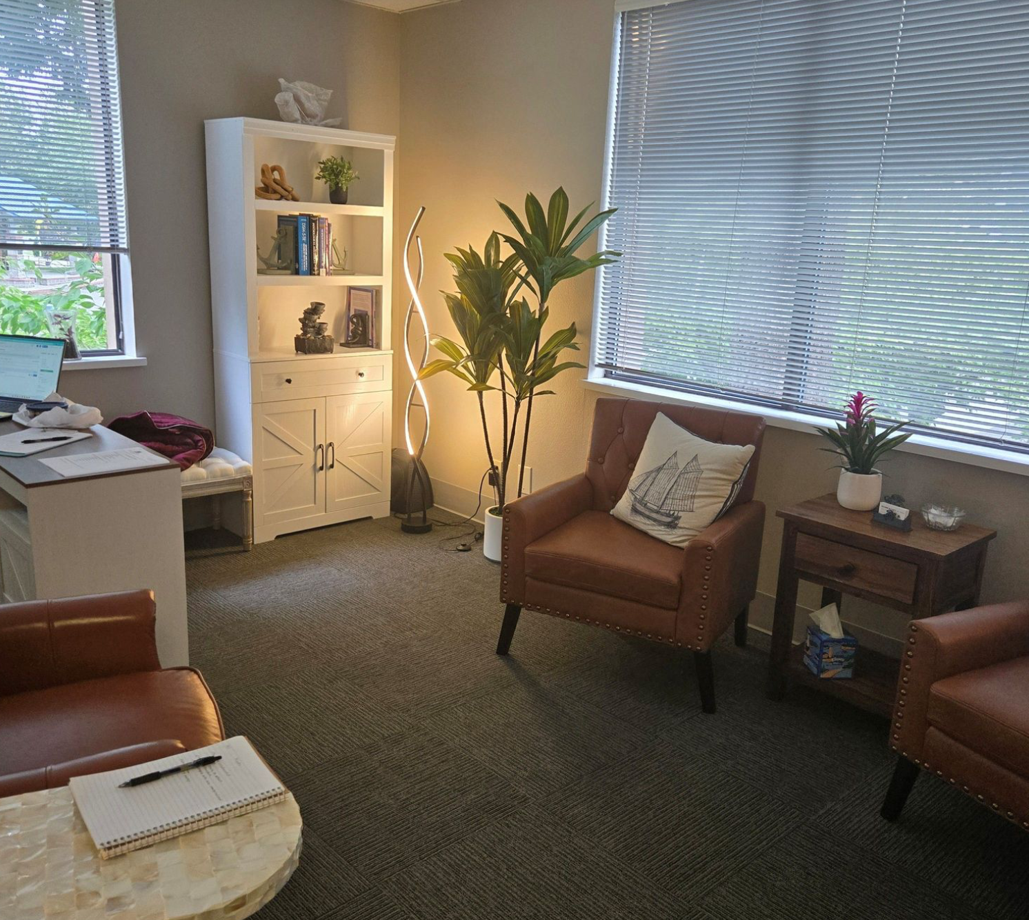 Furniture in Arukah counseling office